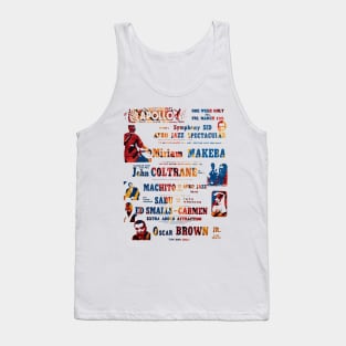 miriam makeba john coltrane oscar brown jnr Tank Top